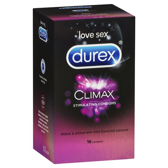 Durex Climax Stimulating Condoms 16 Pack