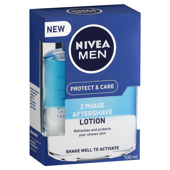 Nivea for Men Protect and Care 2 Phase After Shave Lotion 100ml