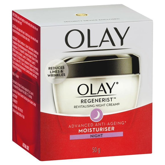 Olay Regenerist Revitalising Night Cream Anti-Ageing Moisturiser 50g