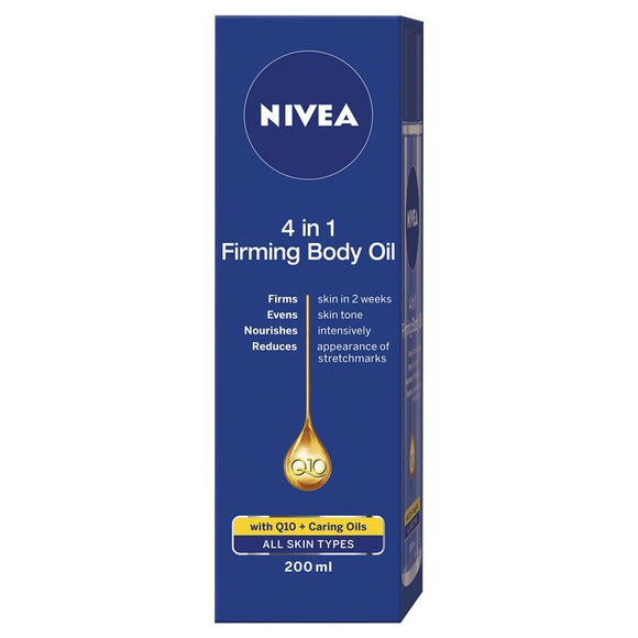 Nivea Body 4 in 1 Q10 Firming Body Oil 200ml