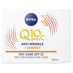 Nivea Visage Anti-Wrinkle Q10 Plus Energy Day Creme SPF15 50ml