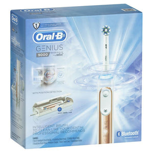 Oral B Genius Series 9000 Rose Gold Power Electric Toothbrush