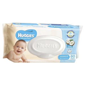 Huggies Coconut Scented 80 Wipes