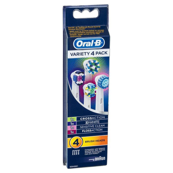 Oral B Variety Refills 4 Pack