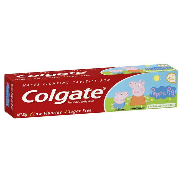 Colgate Kids Toothpaste Sparking Mint Gel 80g