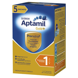Aptamil Gold Pronutra Infant Sachet 5x21g