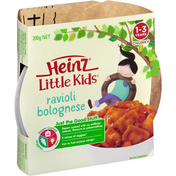 Heinz Little Kids Ravioli Bolognese 200g