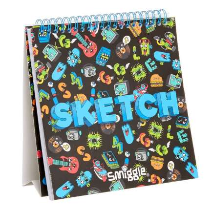 Colour Stand Up Sketch Book = BLACK