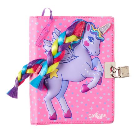 Wishes Dolly Small Lockable Notebook = PINK