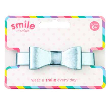 Smile Metallic Bow Bracelet = BLUE