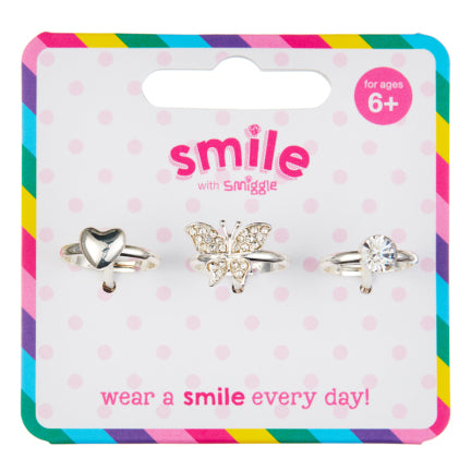 Smile Marley Ring Pack X3 = MIX