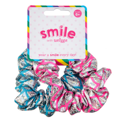 Smile Mermaid Scrunchie Pack X2 = MIX