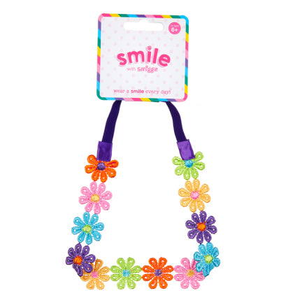 Smile Flower Power Headband = MIX