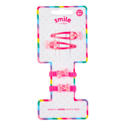 Smile Bows Multi Hair Pack = MIX