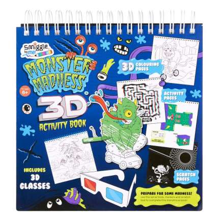 3D Monster Scratch Book = MIX