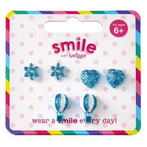 Smile Sky High Earring Pack X3 = MIX