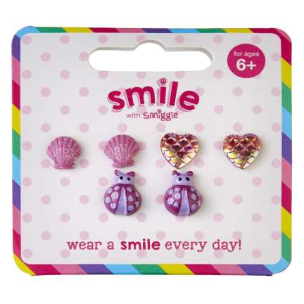 Smile Mythical Earring Pack X 3 = MIX