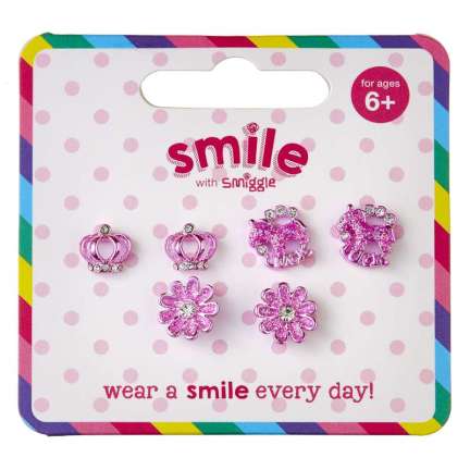 Smile Glimmer Earring Pack X 3 = MIX
