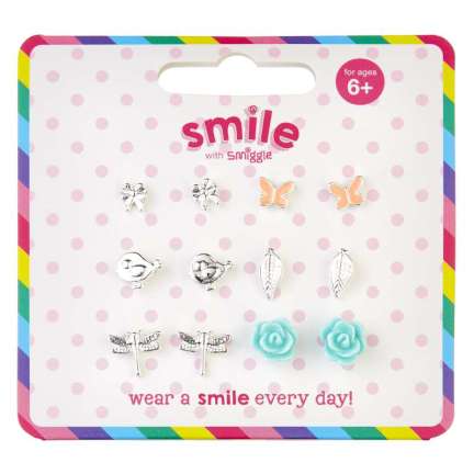 Smile Wild Earring Pack X 6 = MIX