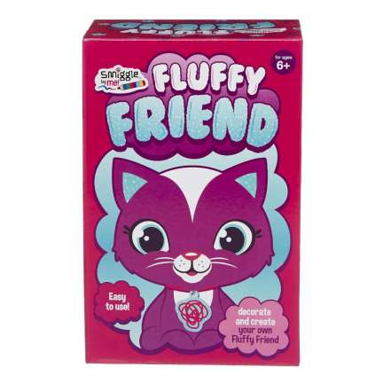 Diy Fluffy Friend Kit = PINK