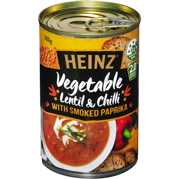 Heinz Soup Vegetable Lentil Paprika 300g