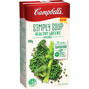 Campbells Simply Soup Healthy Greens With Kale 500g