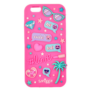 Stylin Silicone Phone Case - Iphone 6 = PINK