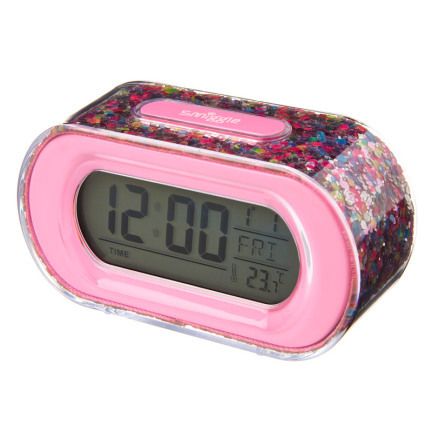 Time To Shine Clock = PINK