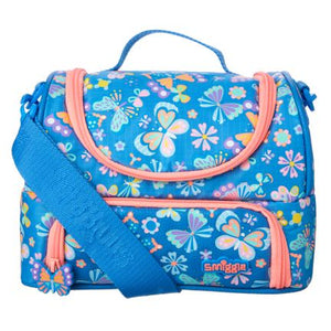 Poppin Double Strap Lunchbox = BLUE