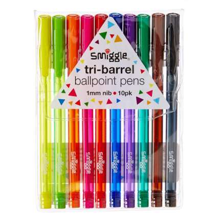 Tri-Barrel Pen Pack X10 = MIX