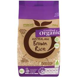 Macro Organic Brown Rice 750g