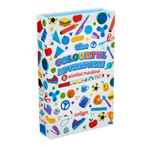 The Colourful Adventures Scented Markers = MIX