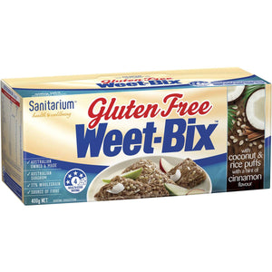 Sanitarium Weet-bix Gluten Free Coconut & Cinnamon 400g