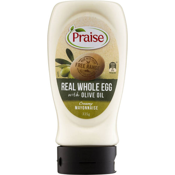 Praise Whole Egg Mayonnaise With Olive Oil 335g
