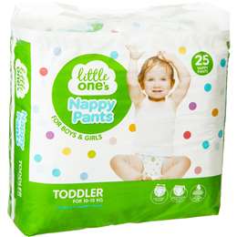 Little One's Convenience Pants Toddler 10-15kg 25 pack