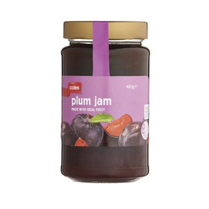 Coles Plum Jam 480g