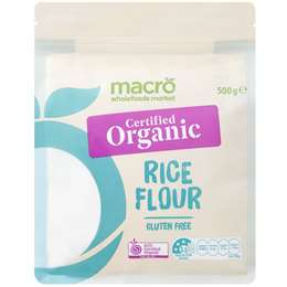 Macro Organic Rice Flour 500g