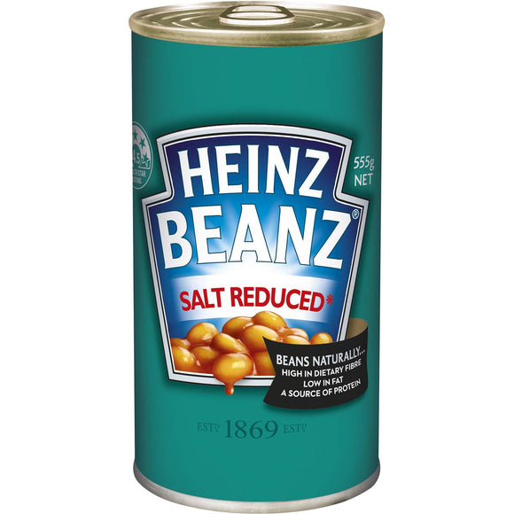 Heinz Baked Beans Salt Reduced 555g