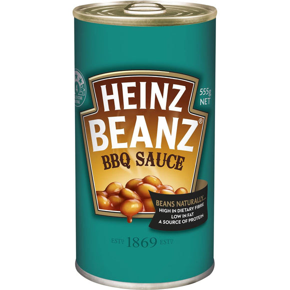 Heinz Baked Beans Bbq Sauce 555g