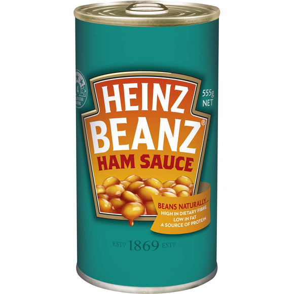 Heinz Baked Beans Ham Sauce 555g