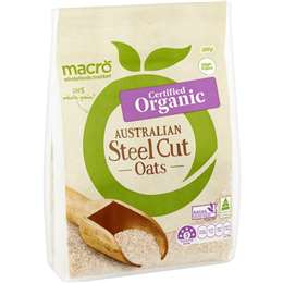 Macro Organic Organic Steel Cut Oats 500g