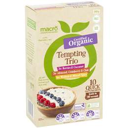 Macro Organic Mixed Variety 10 pack