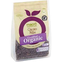 Macro Organic Cacao Nibs 250g