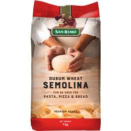 San Remo Durum Wheat Semolina 1kg