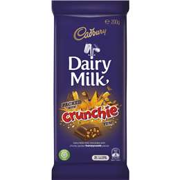 Cadbury Dairy Milk Packed With Crunchie 200g