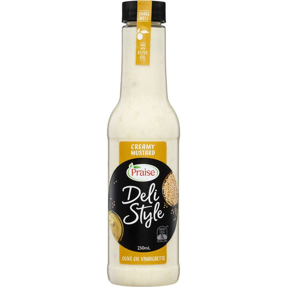 Praise Deli Style Creamy Mustard 250ml