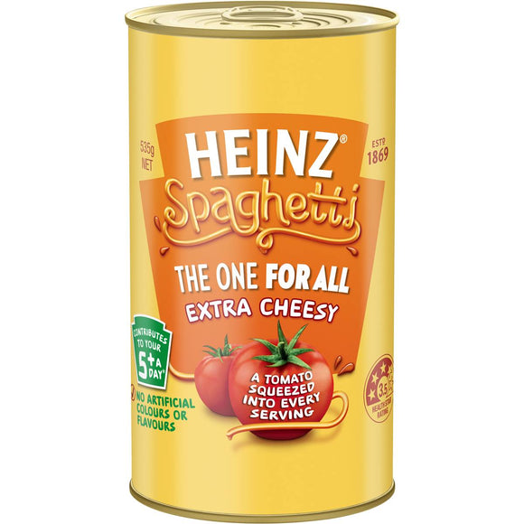 Heinz Spaghetti Extra Cheesy 535g