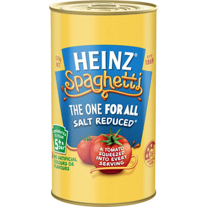 Heinz Spaghetti Salt Reduced 535g