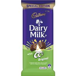 Cadbury Dairy Milk With Cc's Original 190g