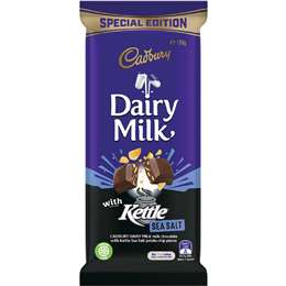 Cadbury Dairy Milk With Kettle Sea Salt 190g